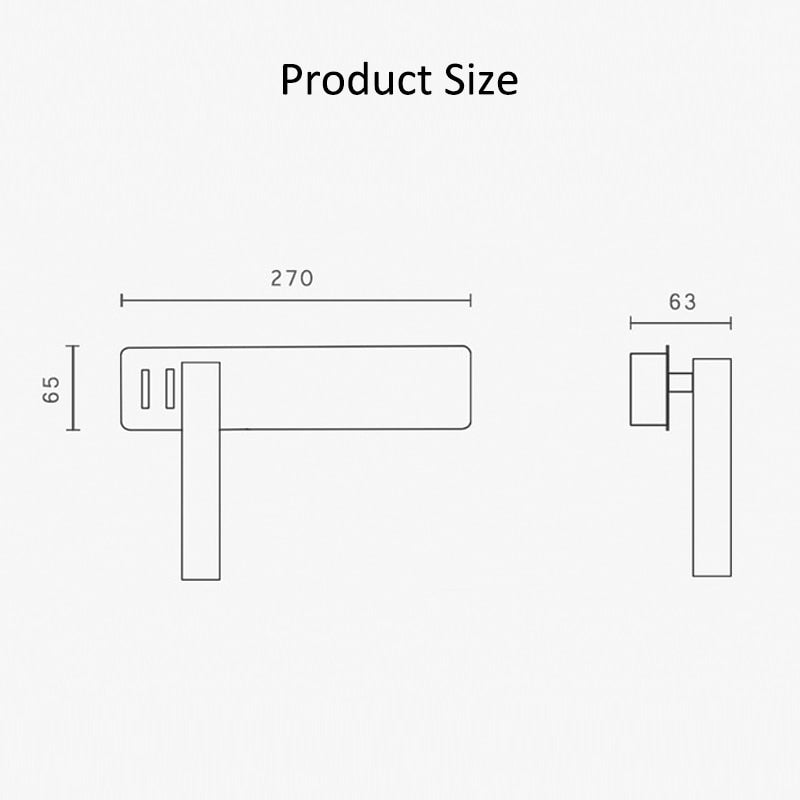 Avtoit | Rotatable LED Reading Wall Light for the Bed