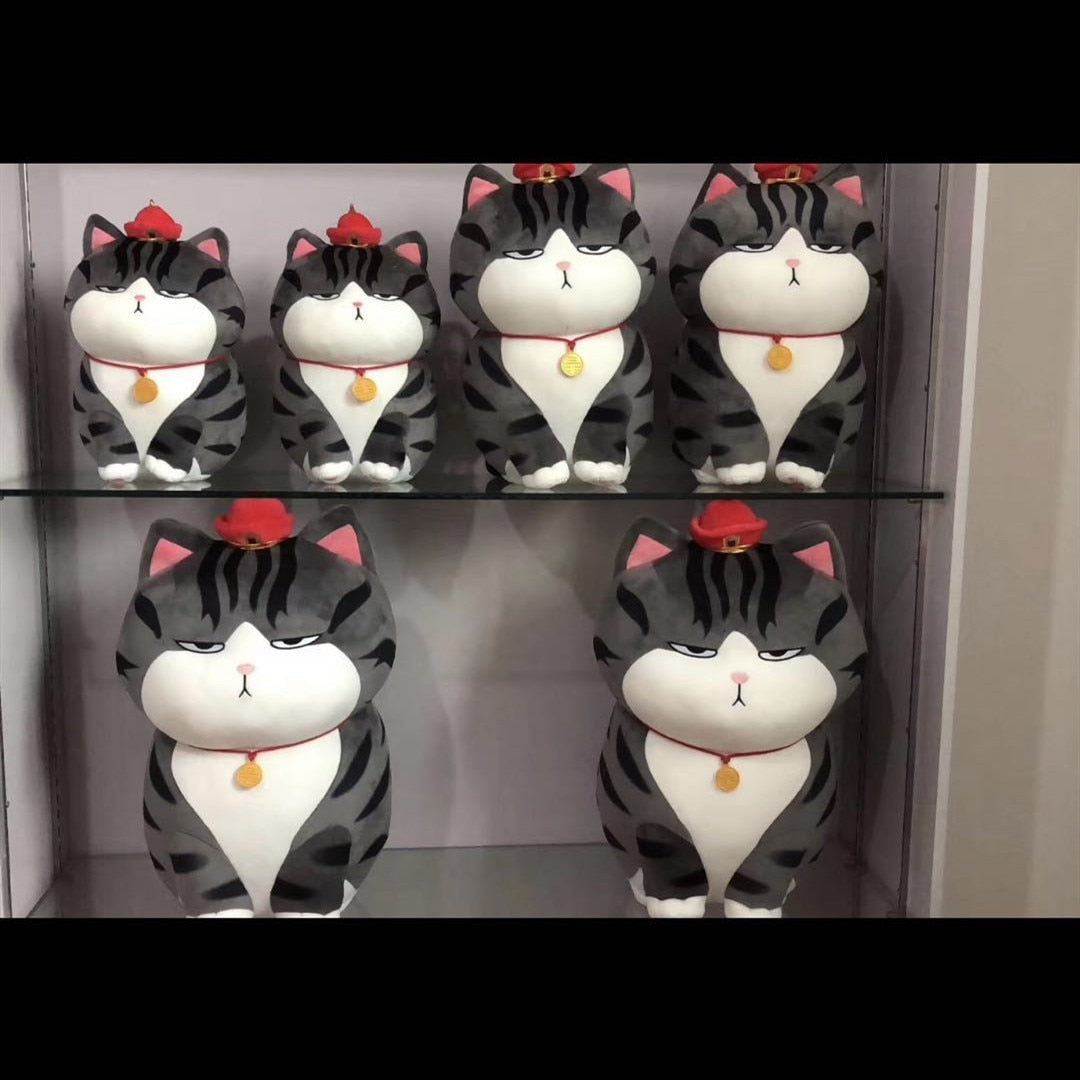 Avtoit | Moody Cat Soft Cuddly Plush Pillow