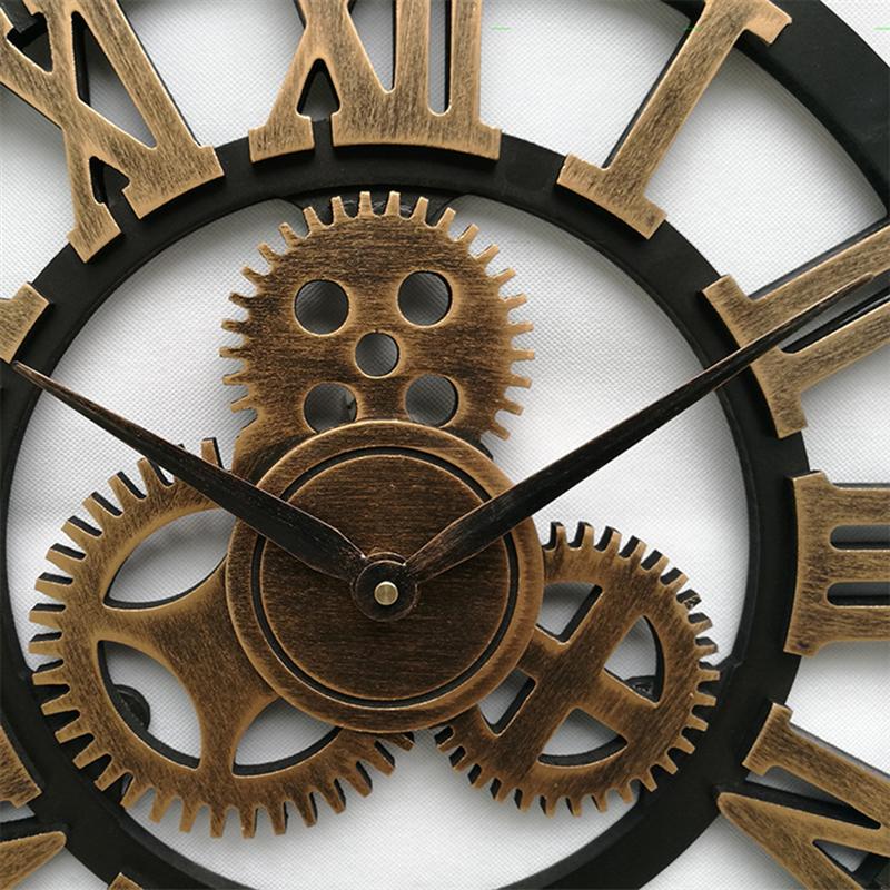 Avtoit | Handmade Oversized 3D Retro Decorative Wall Clock