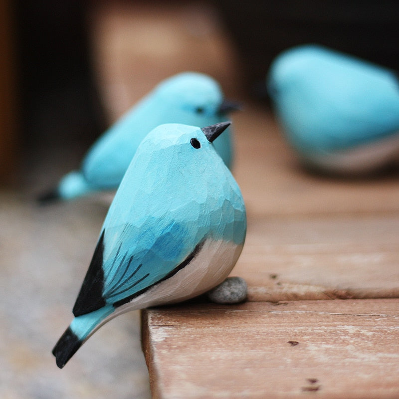 Avtoit | NordicFeathers - Elegant Wooden Bird Figurines