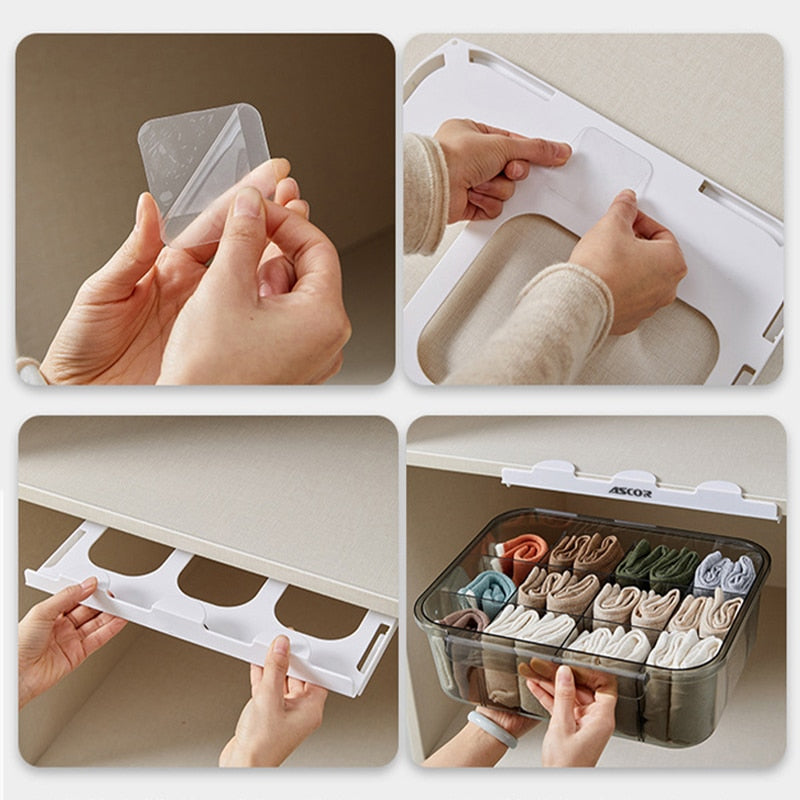 Avtoit | Sock Sorter Under Desk Hidden Drawer
