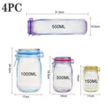 Avtoit | Reusable Transparent Jar Storage Bags
