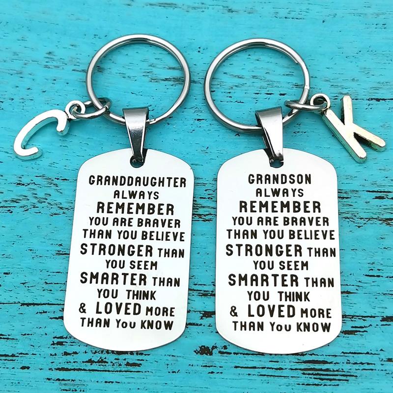 Avtoit | To my grandchild grandson granddaughter son daughter gift inscription keychain