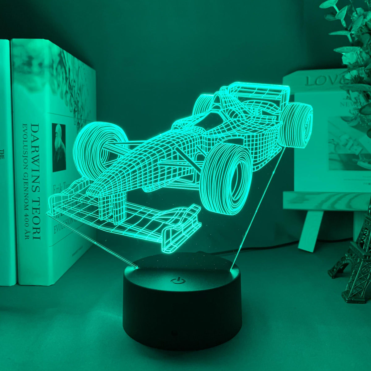 Avtoit | Formula-1-3D-Illusion lamp with color mode