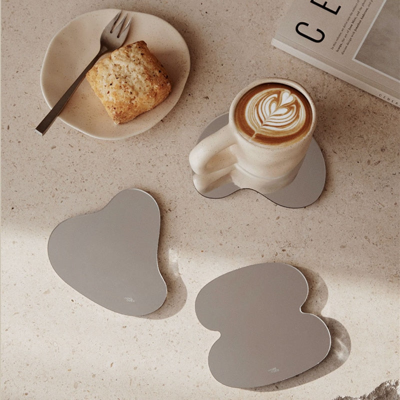 Avtoit | Nordic Irregular Mirror Drink Coaster
