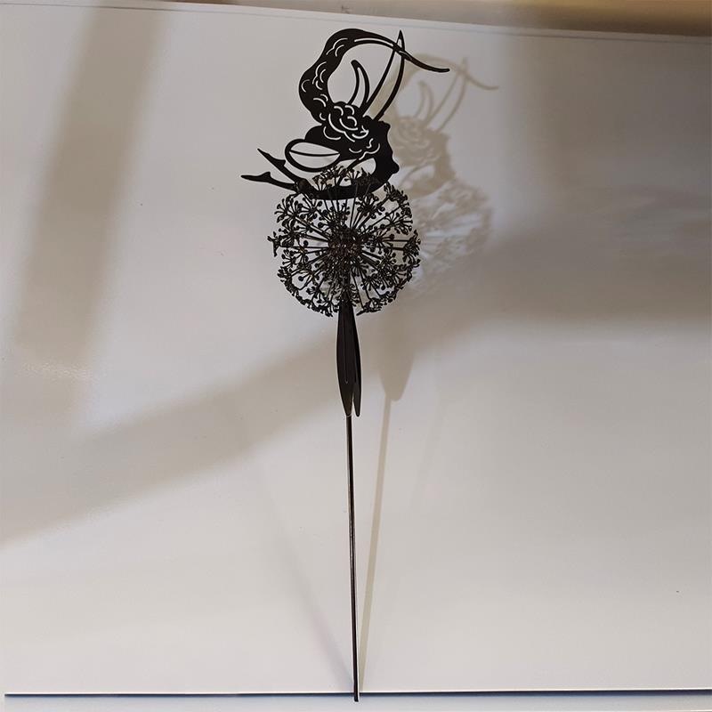 Avtoit | Fairies and Dandelions Dancing Together Sculpture for Outdoor Garden