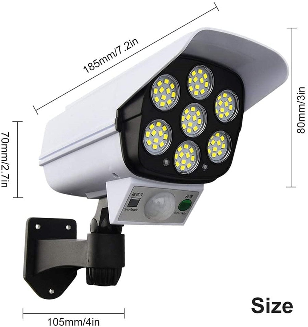 Avtoit | Solar Motion Sensor Dummy Security Camera Light