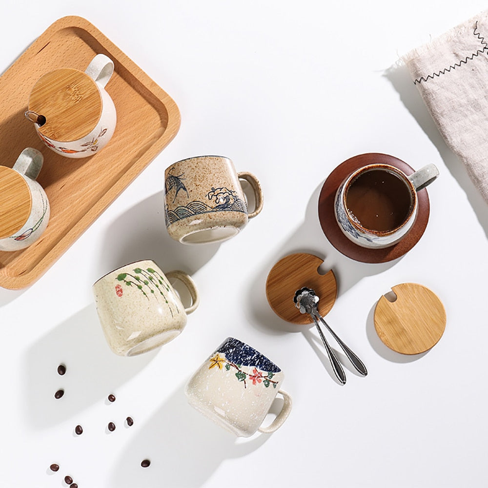 Avtoit | Japanese Retro Handmade Ceramic Cups