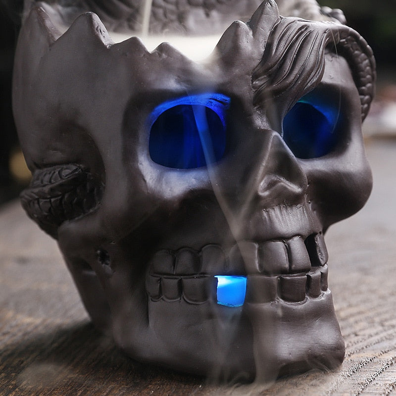 Avtoit | Dragon Skull LED Incense Burner