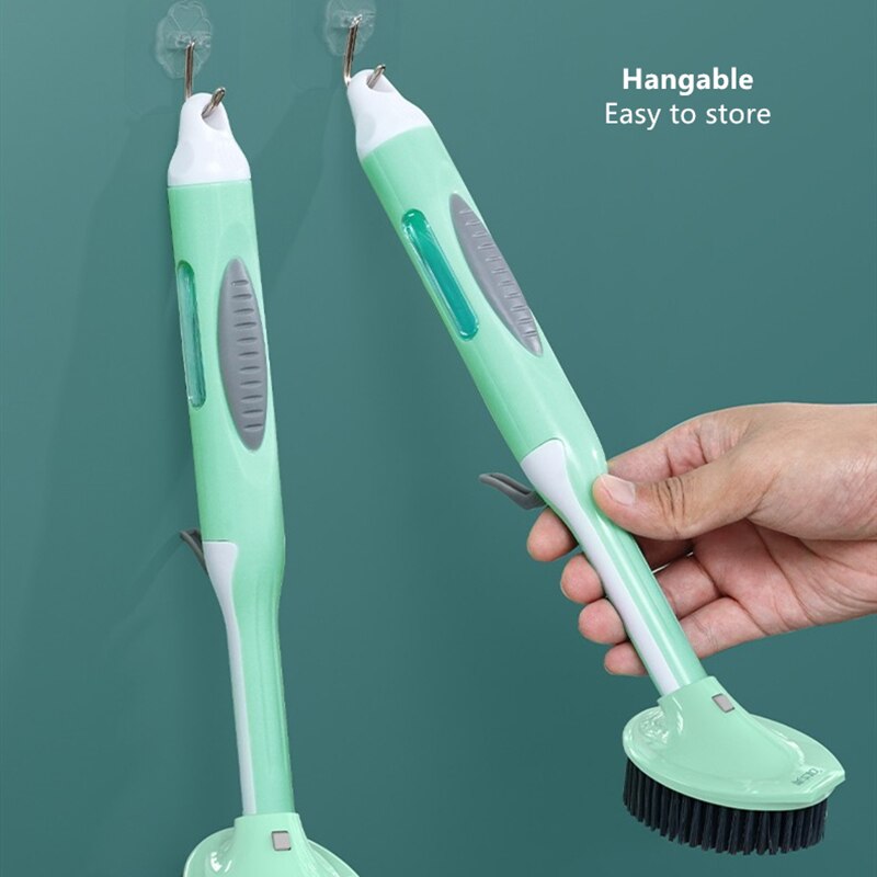 Avtoit | Soap Saver Long Handle Easy Dishwashing Brush