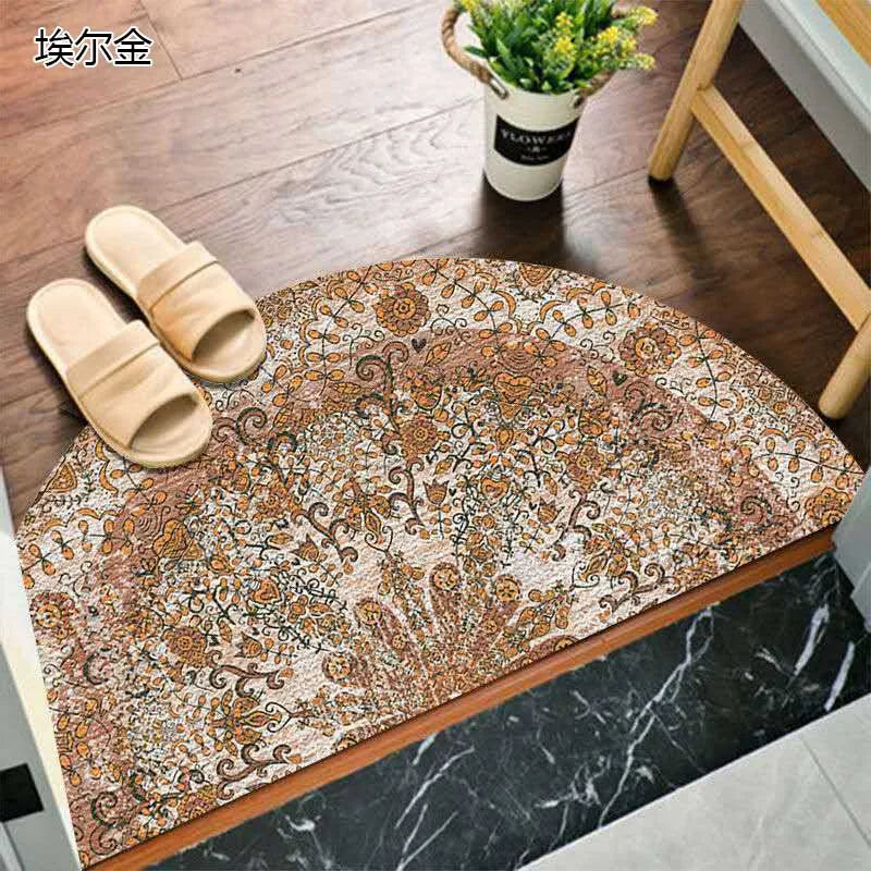 Avtoit | Bohemian non-slip semicircular doormat