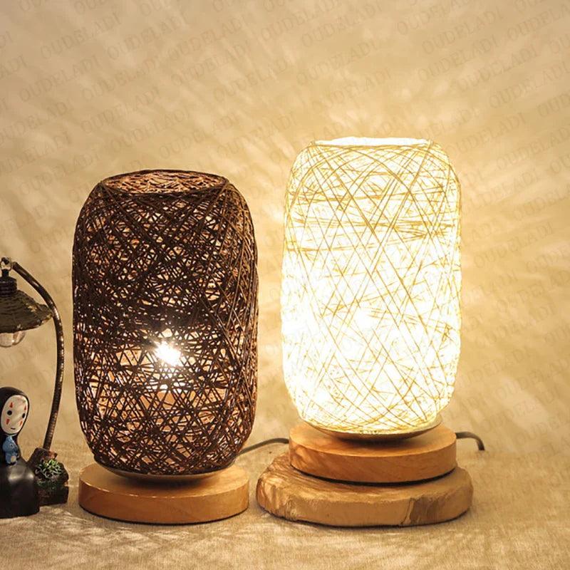 Avtoit | WoodLuxe - Rattan-Inspired Table Light