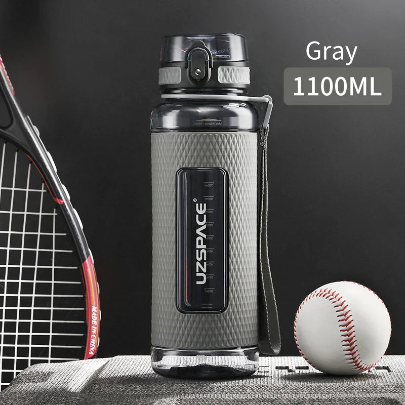 Avtoit | UZSPACE Sport Water Bottles, BPA-free, portable, impact-resistant, leak-proof, large capacity, fitness water kettle, Tritan plastic drinking bottle