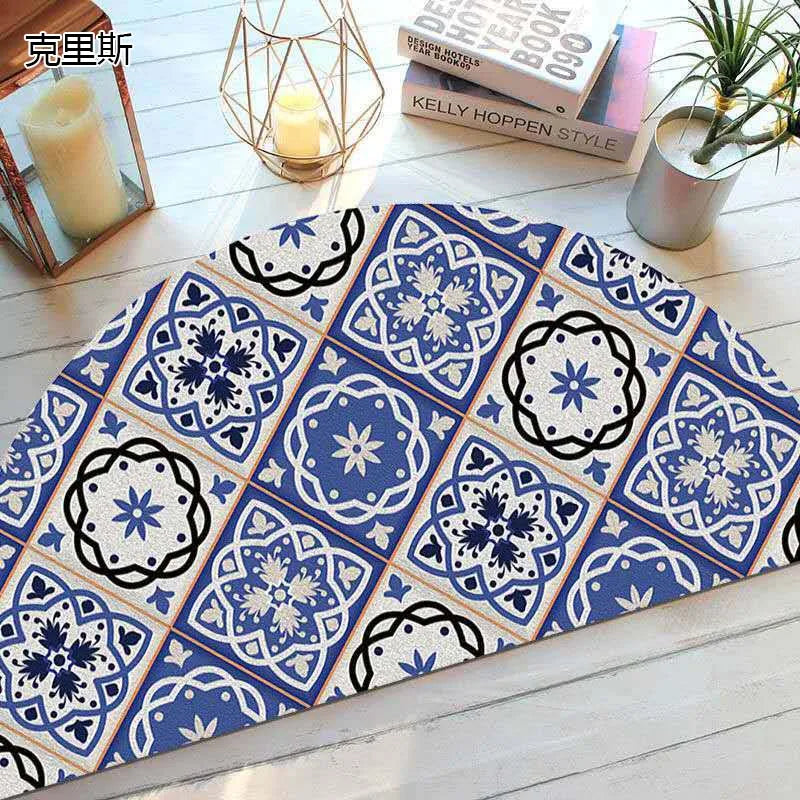 Avtoit | Bohemian non-slip semicircular doormat
