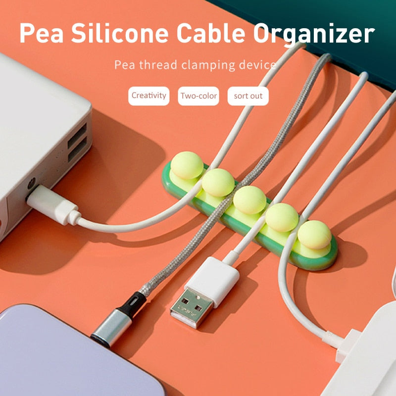 Avtoit | Multipurpose Pastel USB Cable Organizer