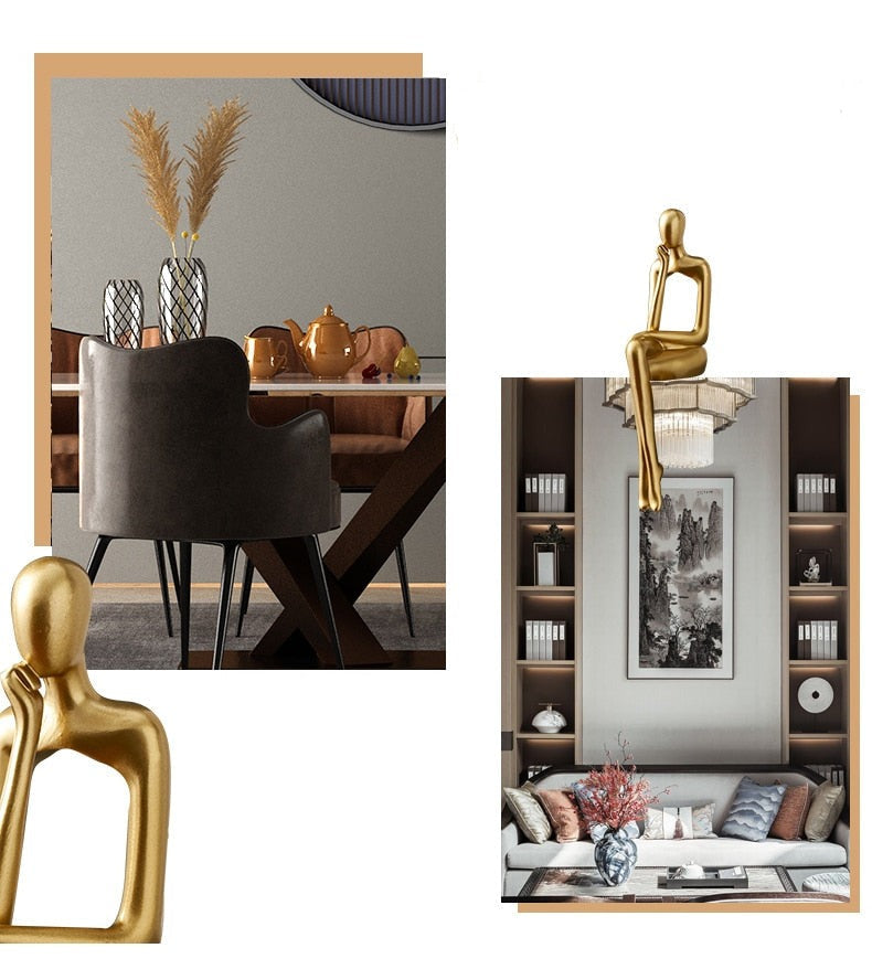 Avtoit | Modern Figurines Abstract Home Decor Sculpture