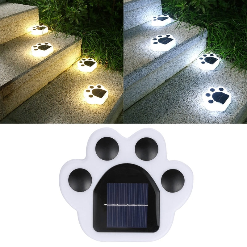 Avtoit | Cat Paw Solar Powered Outdoor Floor Lamps