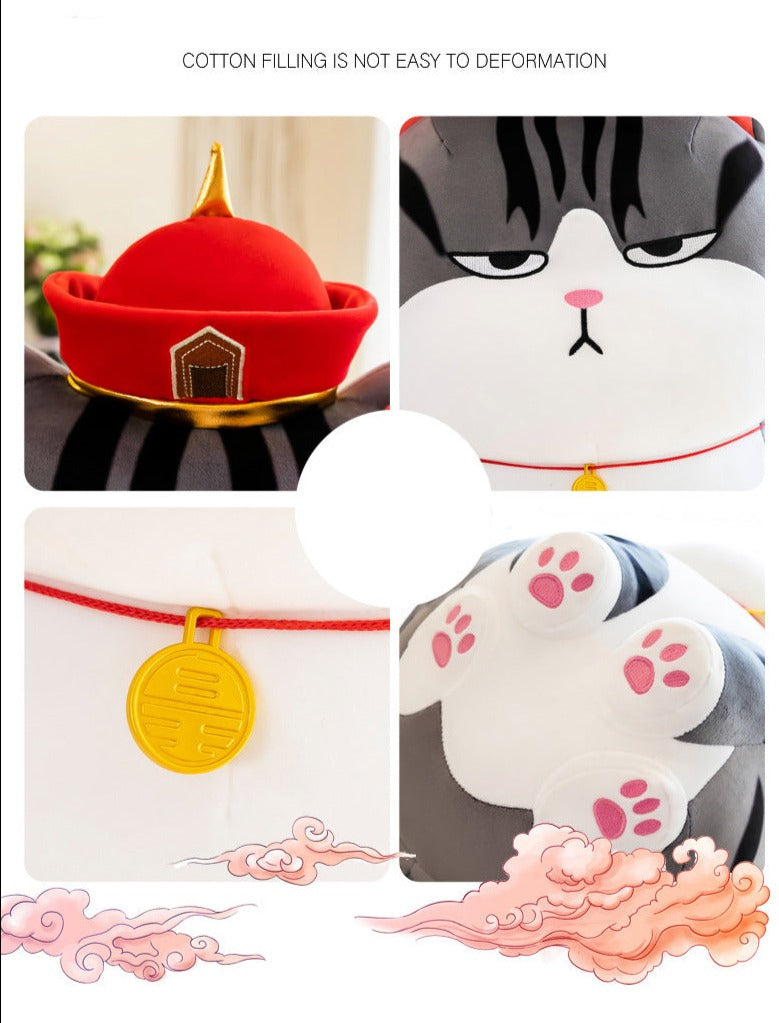 Avtoit | Moody Cat Soft Cuddly Plush Pillow