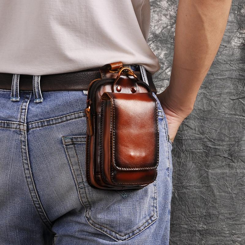 Avtoit | Premium Leather Men's Waist Bag