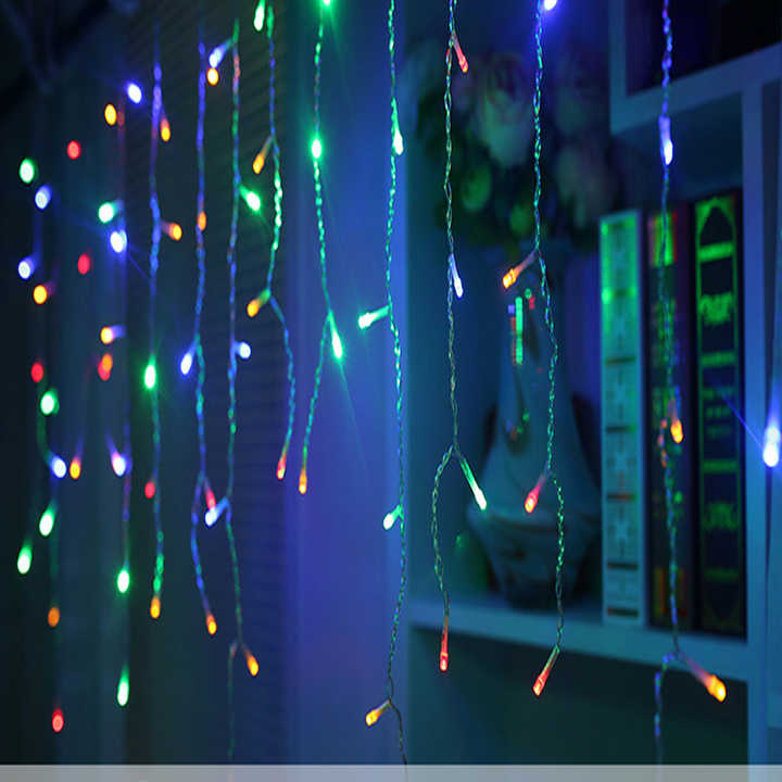 Avtoit | LED Starry Sky Icicle Light String – Decorative Light Curtains for Christmas and Garden