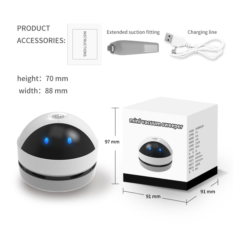 Avtoit | USB Charging Mini Vacuum Cleaner