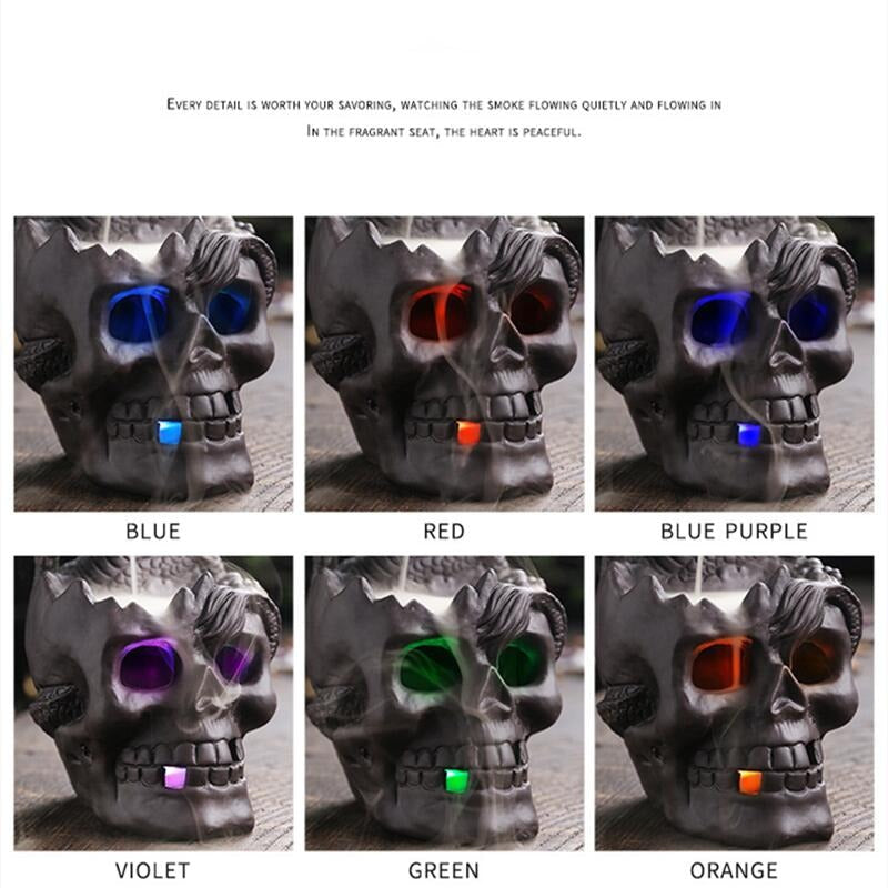Avtoit | Dragon Skull LED Incense Burner