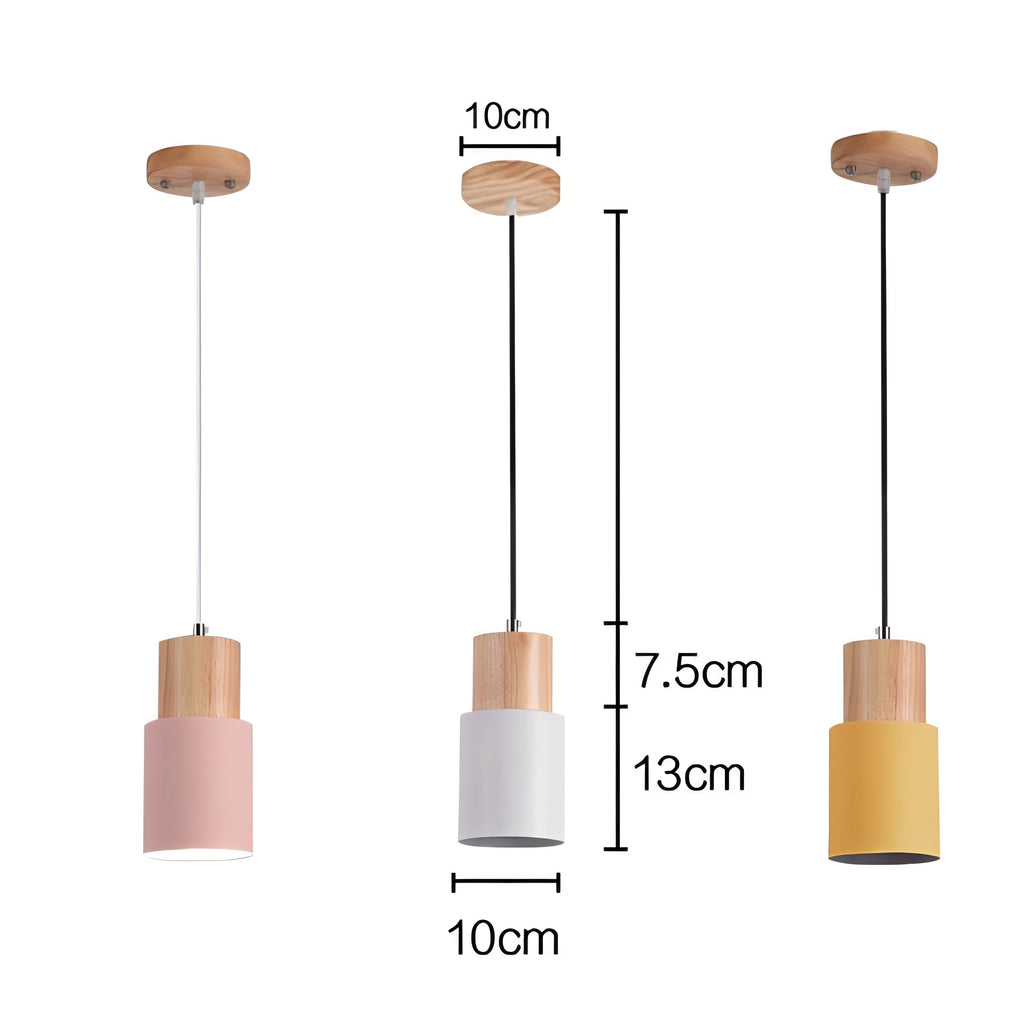 Avtoit | Jaziel - Round Wood Nordic Hanging Pendant Lamp