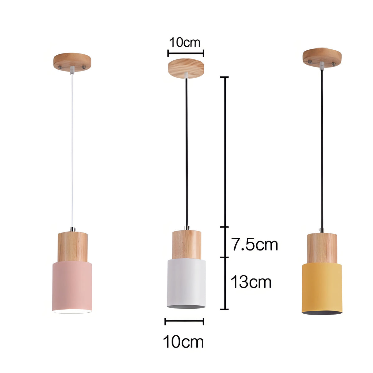 Avtoit | Jaziel - Round Wood Nordic Hanging Pendant Lamp
