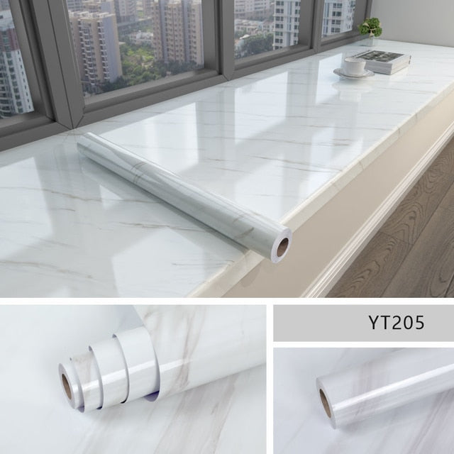 Avtoit | Marble Effect Self-adhesive Waterproof Wallpaper