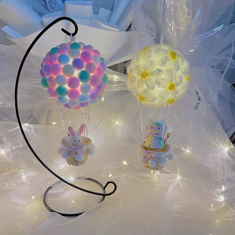 Avtoit | DIY Hot Air Balloon-Shape Flying Animals Night Lamp