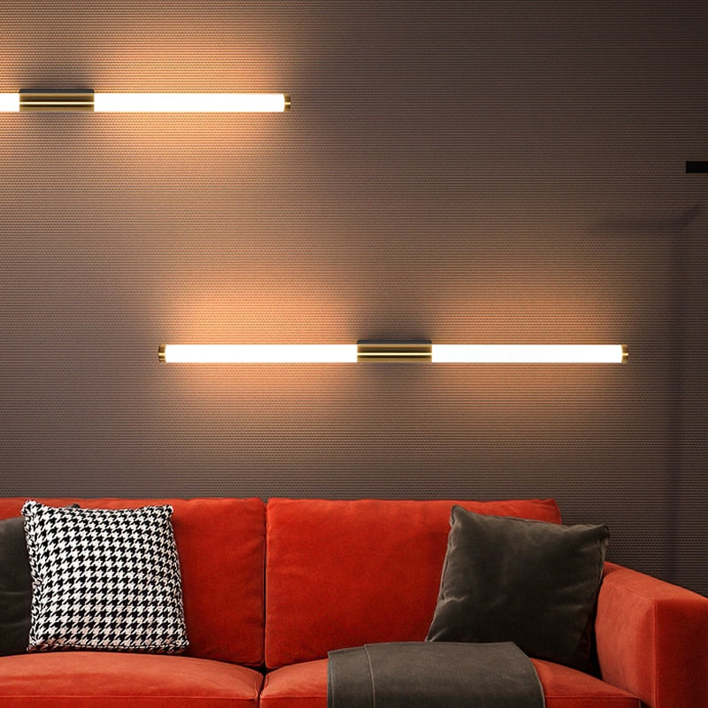 Avtoit | BarGleam – Minimalist Gold Wall Lamp with a Modern Twist