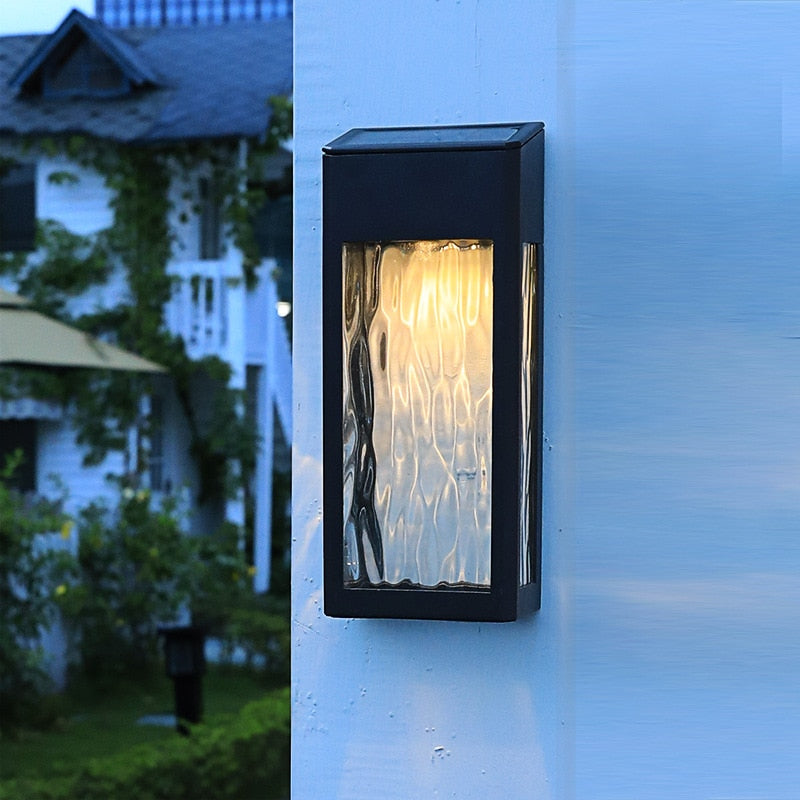 Avtoit | SolarBurst – Outdoor Wall Lamp with Solar Energy