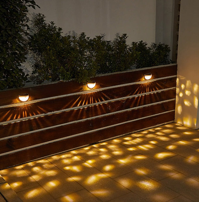 Avtoit | NoirRay – Solar Wall Lamp with Elegant Modern Glow