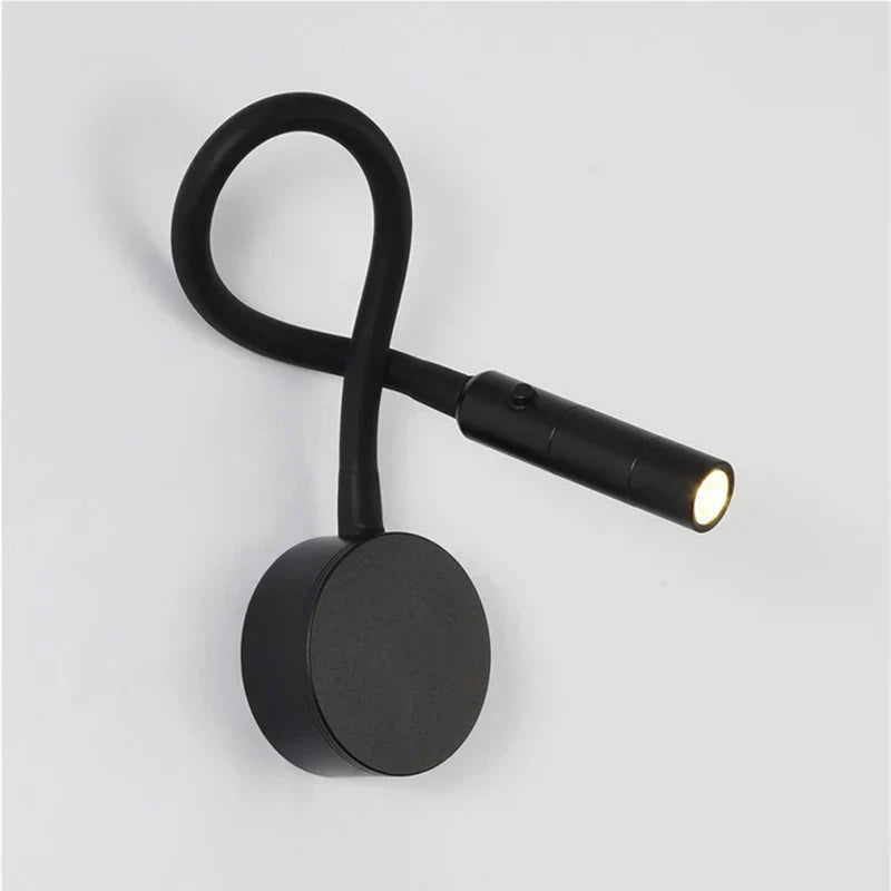 Avtoit | Modern Flexible LED Reading Wall Lamp with Switch for Bedroom and Study - 1W/3W