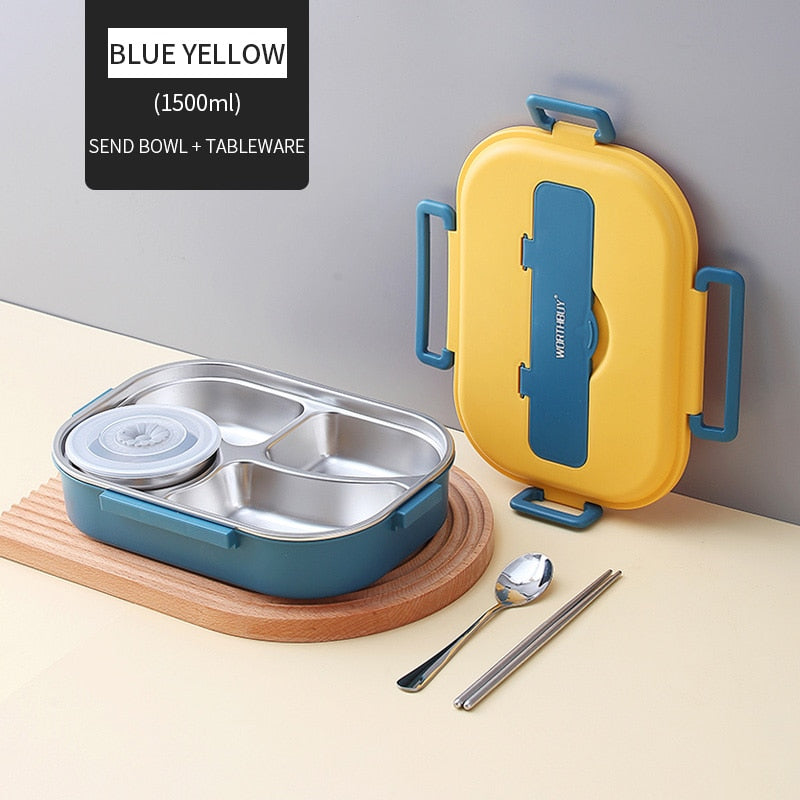 Avtoit | Stainless Steel Multiple Compartment Children's Lunchbox
