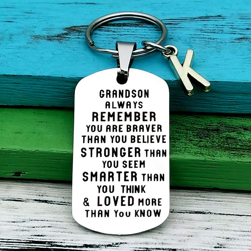 Avtoit | To my grandchild grandson granddaughter son daughter gift inscription keychain