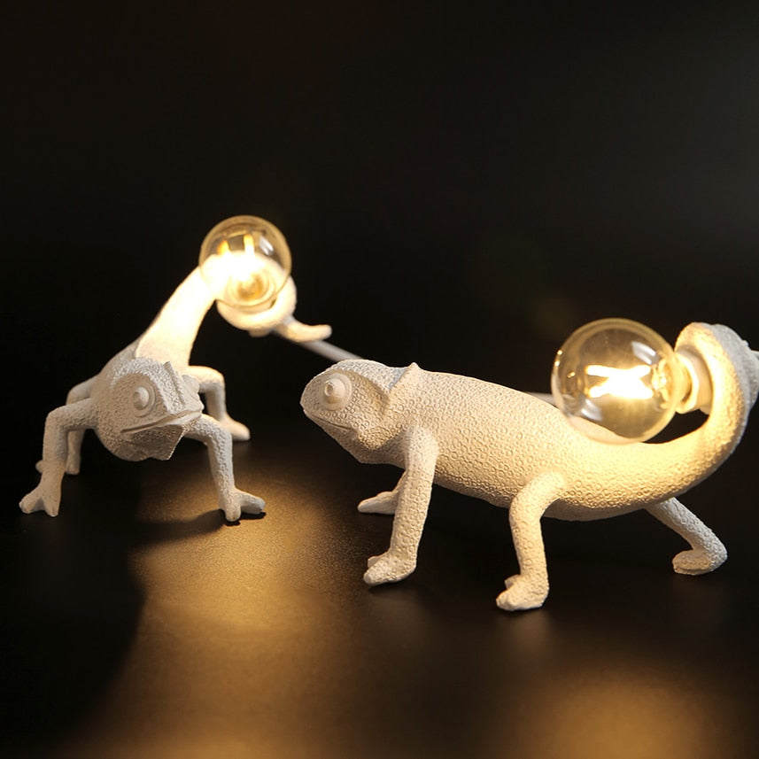 Avtoit | GlowLizard - Resin Lizard Table Lamp