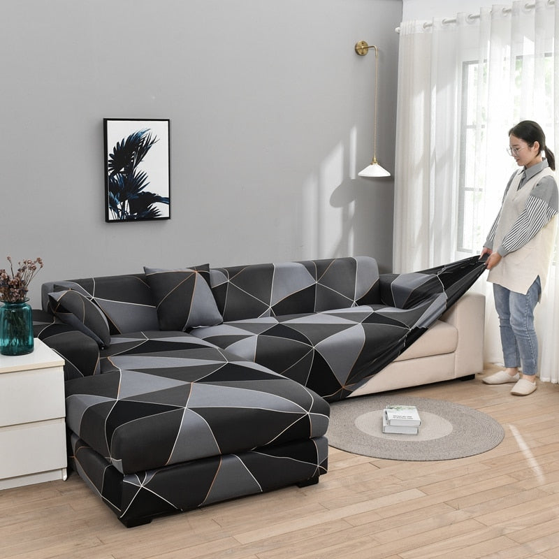 Avtoit | Modern Non-slip Colorful Elastic Sofa Cover