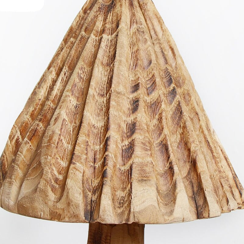 Avtoit | Mushroom Solid Wood Sculpture Home Decor