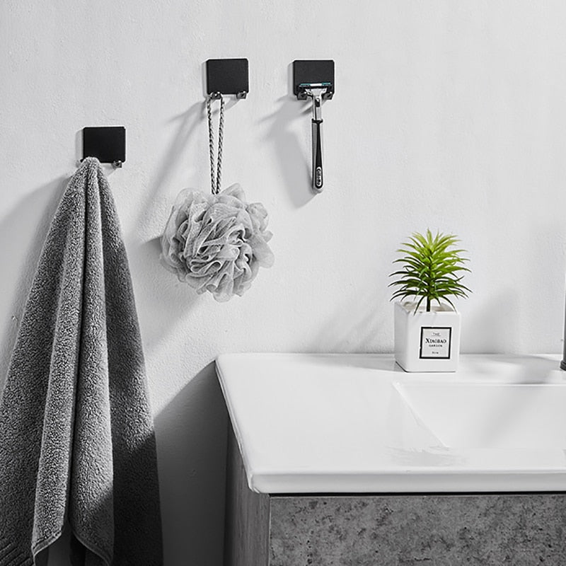 Avtoit | Punch-free Razor Holder Storage Hook (1/2/3 Pieces) - Wall Mounted Men's Razor Shelf for the Bathroom