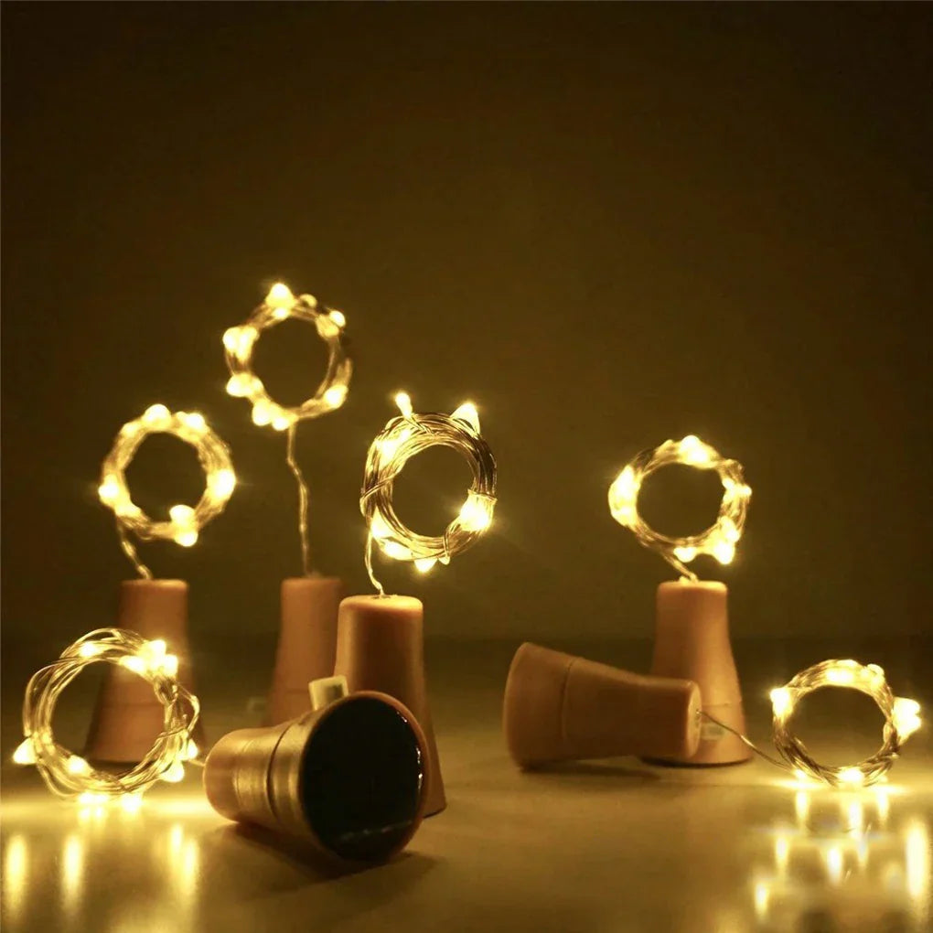 Avtoit | Solar-Powered Bottle Cork String Lights