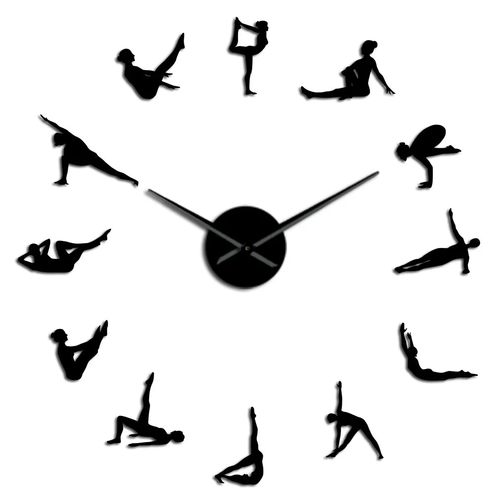 Avtoit | Pilates Poses DIY Wall Clock