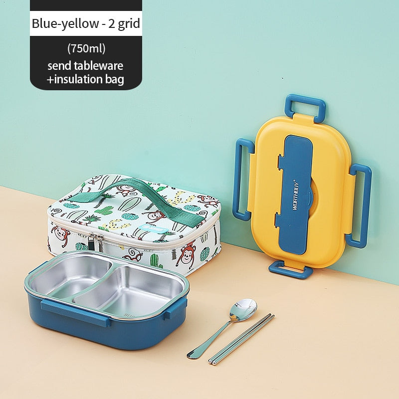 Avtoit | Stainless Steel Multiple Compartment Children's Lunchbox