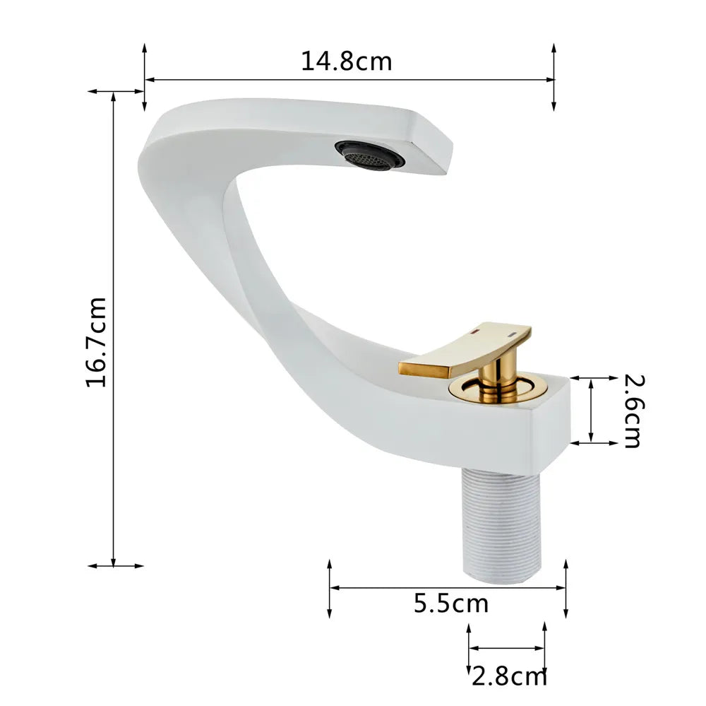 Avtoit | Nordic Arch Artistic Deck Mounted Faucet