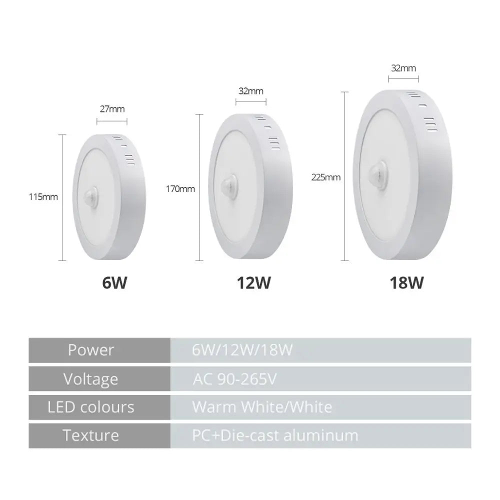 Avtoit | Motion Sensor LED Ceiling Lights – Smart Lighting for Your Home