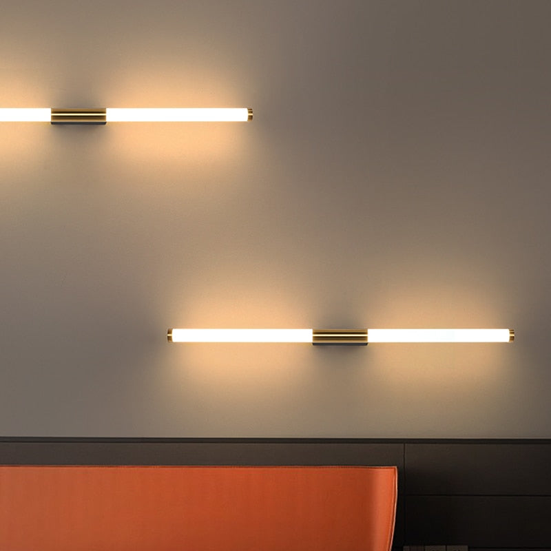 Avtoit | BarGleam – Minimalist Gold Wall Lamp with a Modern Twist