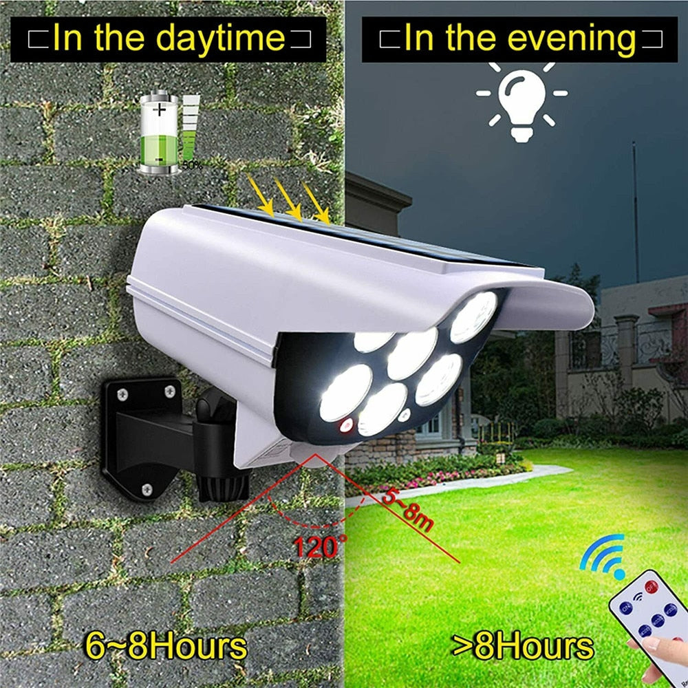 Avtoit | Solar Motion Sensor Dummy Security Camera Light