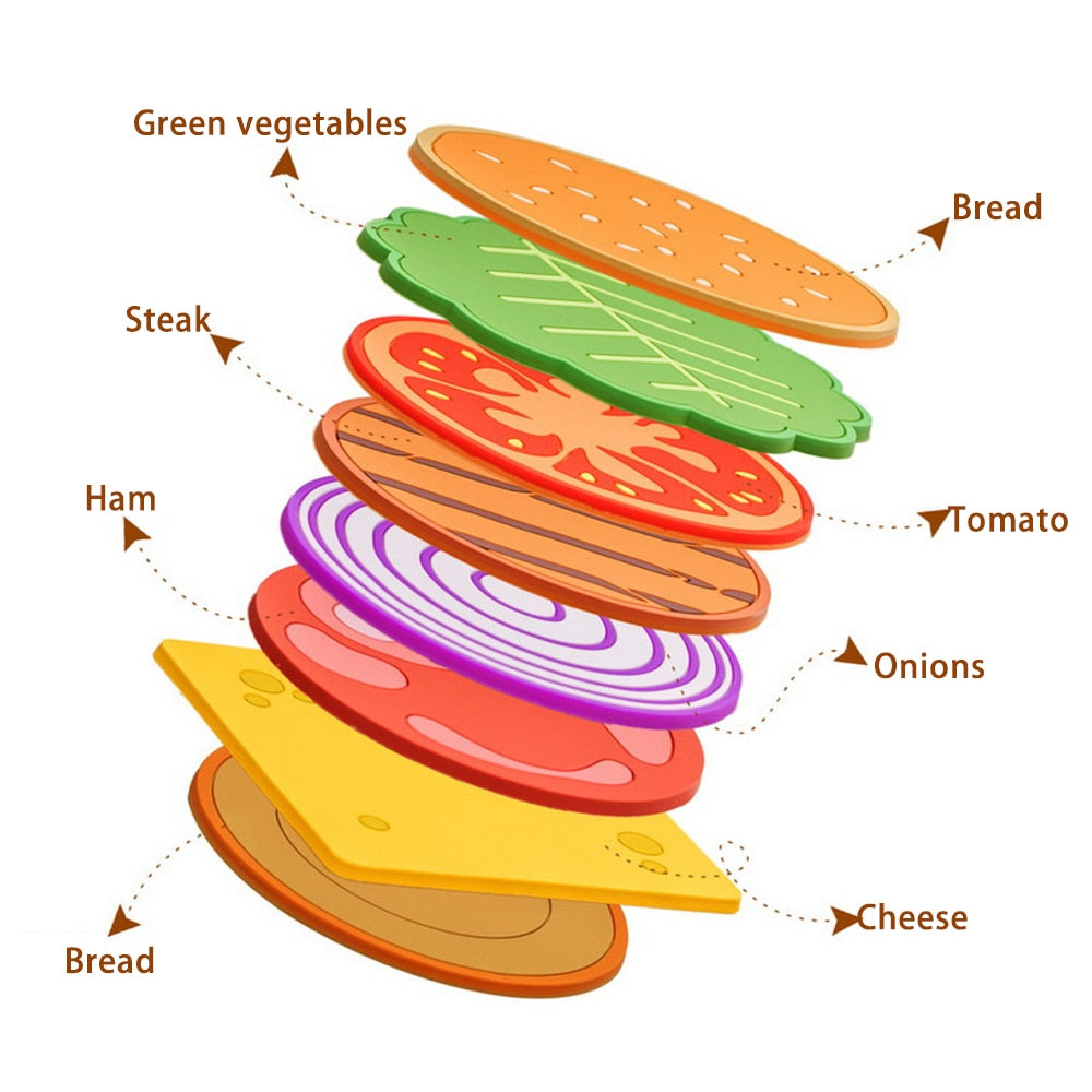 Avtoit | Burger Coaster Decor Set