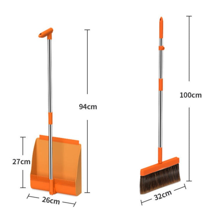 Avtoit | Magnetic Self-Cleaning Foldable Broom