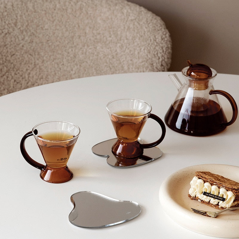 Avtoit | Nordic Irregular Mirror Drink Coaster